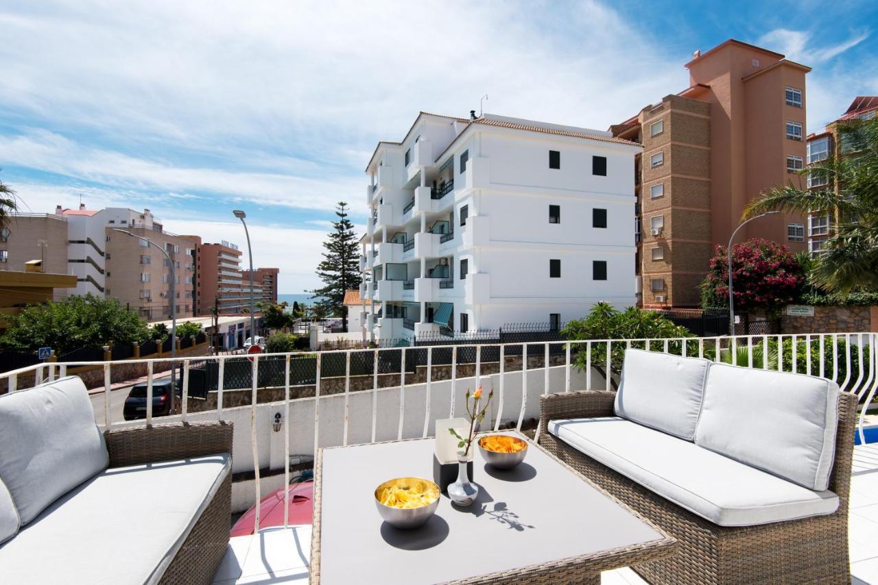 Villa Palm Beach Marina Benalmadena 3 Min Walking From The Sea Buitenkant foto